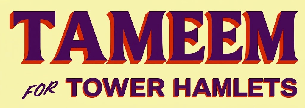 Tameem Amin — For Tower Hamlets Young Mayor